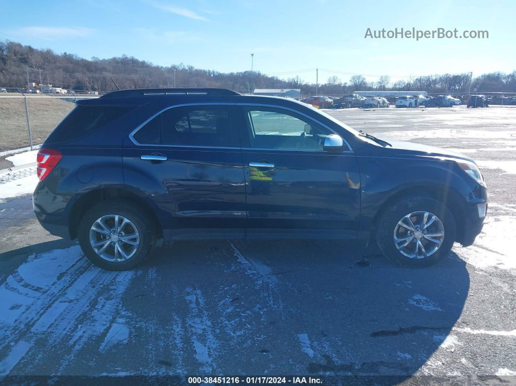 2016 Chevrolet Equinox Lt Dark Blue vin: 2GNALCEK0G1174695