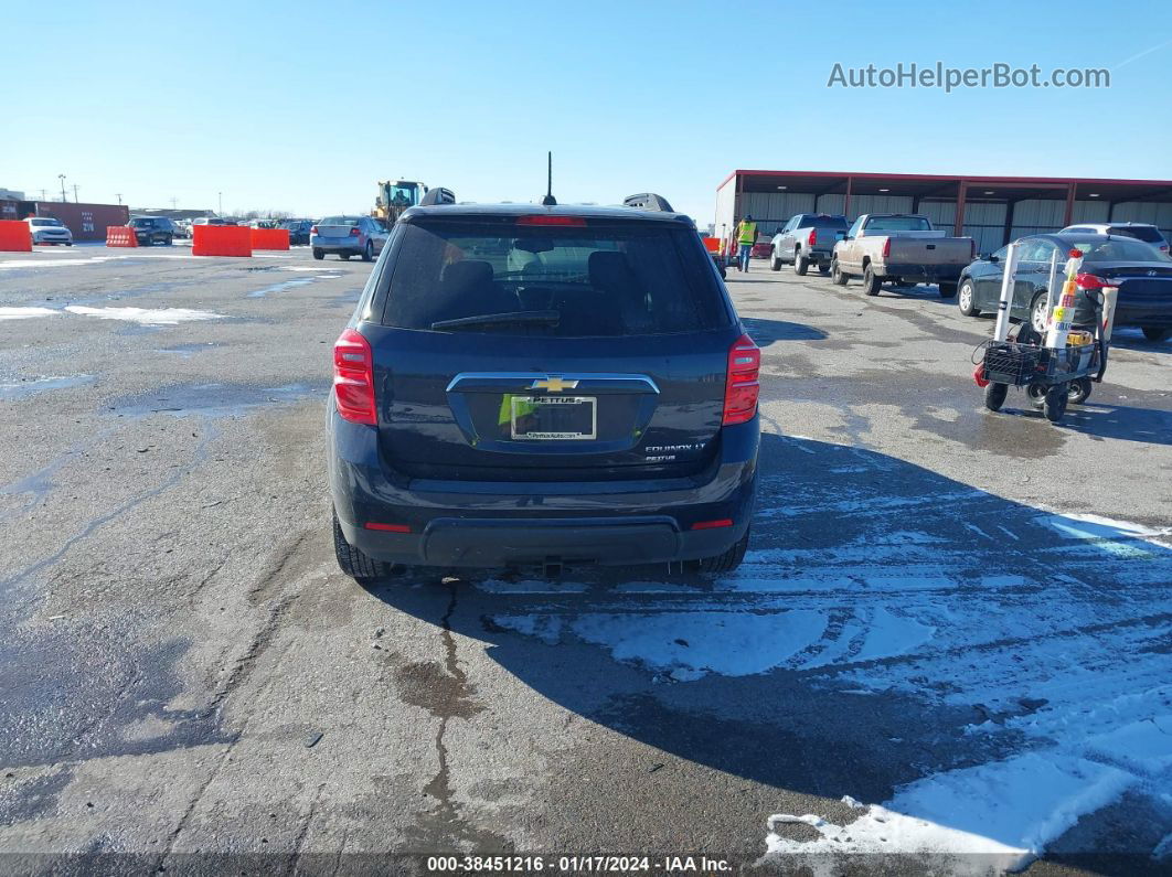 2016 Chevrolet Equinox Lt Dark Blue vin: 2GNALCEK0G1174695