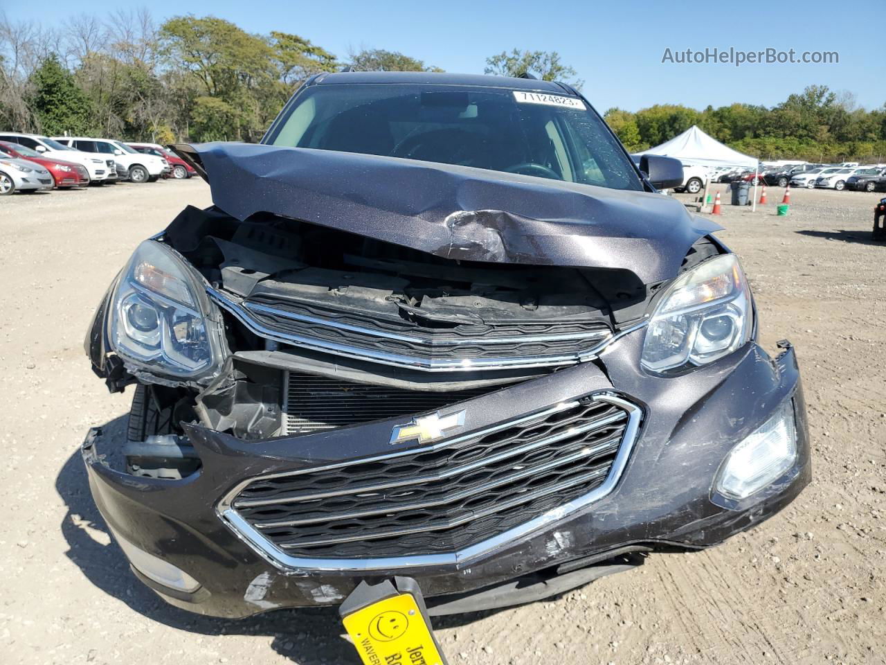 2016 Chevrolet Equinox Lt Gray vin: 2GNALCEK0G6214597