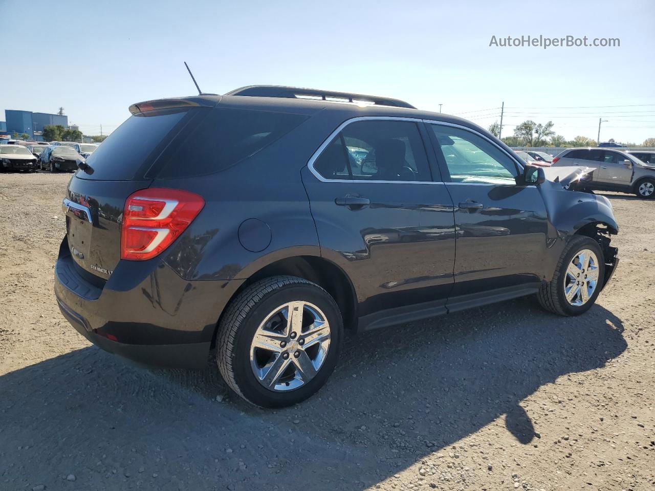 2016 Chevrolet Equinox Lt Gray vin: 2GNALCEK0G6214597