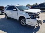 2016 Chevrolet Equinox Lt White vin: 2GNALCEK0G6289588