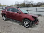 2017 Chevrolet Equinox Lt Red vin: 2GNALCEK0H1517250