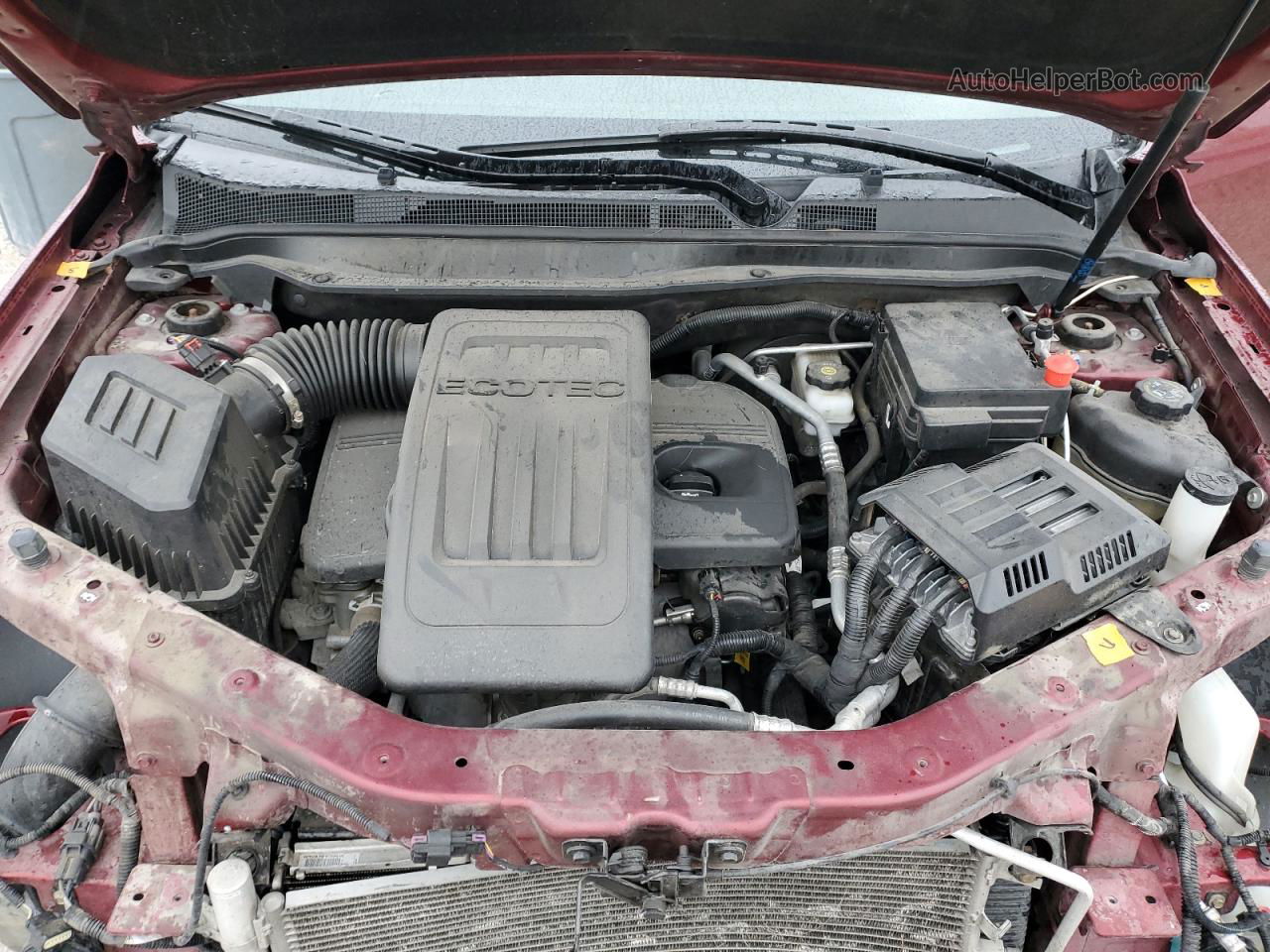 2017 Chevrolet Equinox Lt Red vin: 2GNALCEK0H1517250