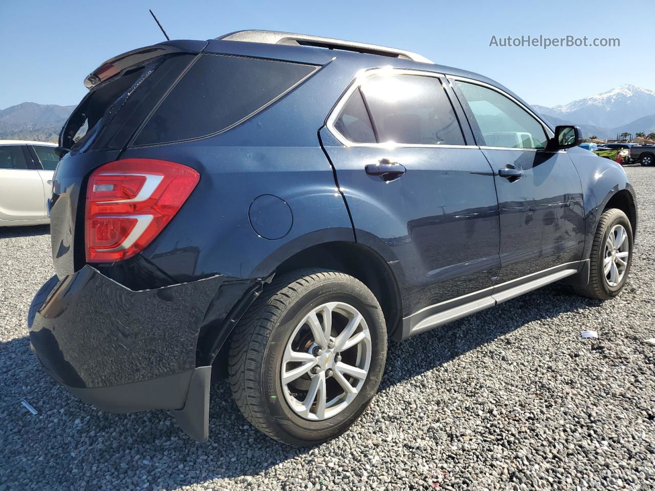 2017 Chevrolet Equinox Lt Blue vin: 2GNALCEK0H1600192