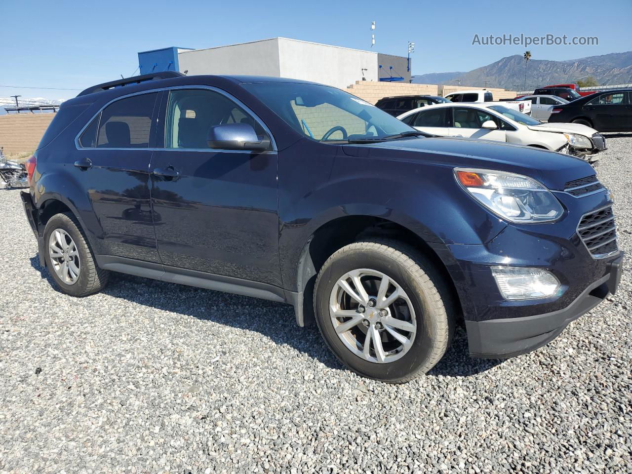 2017 Chevrolet Equinox Lt Blue vin: 2GNALCEK0H1600192