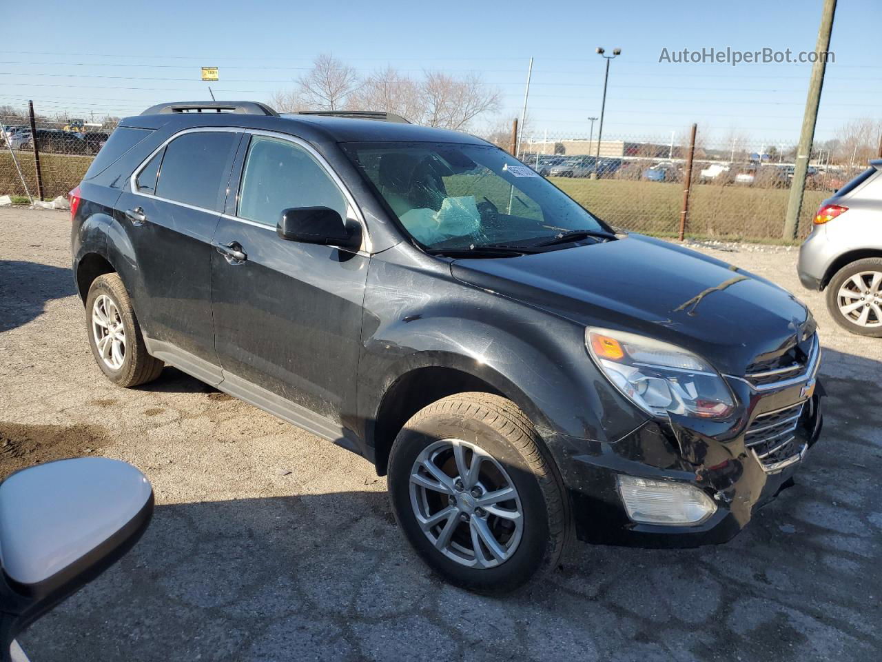 2017 Chevrolet Equinox Lt Black vin: 2GNALCEK0H1611404