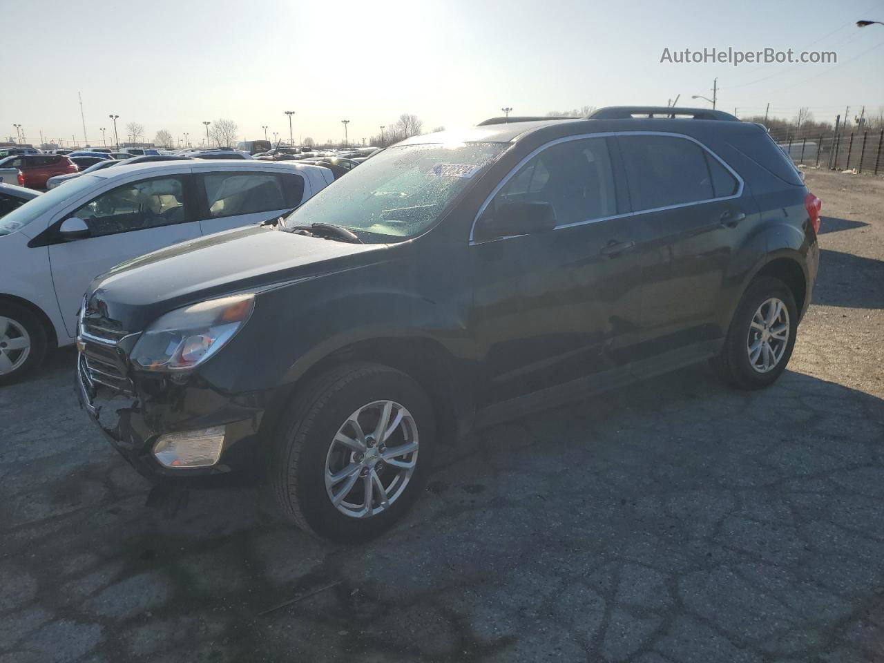 2017 Chevrolet Equinox Lt Black vin: 2GNALCEK0H1611404