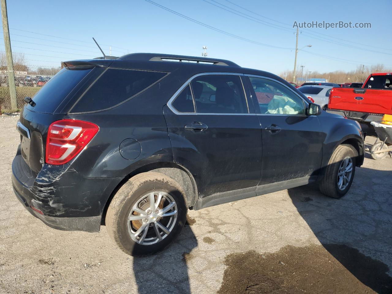 2017 Chevrolet Equinox Lt Black vin: 2GNALCEK0H1611404