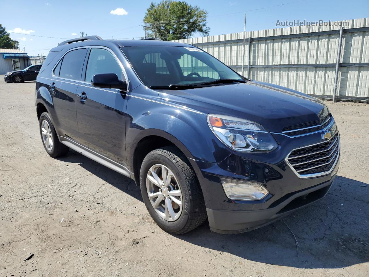 2017 Chevrolet Equinox Lt Blue vin: 2GNALCEK0H6104361