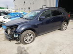 2017 Chevrolet Equinox Lt Синий vin: 2GNALCEK0H6120446