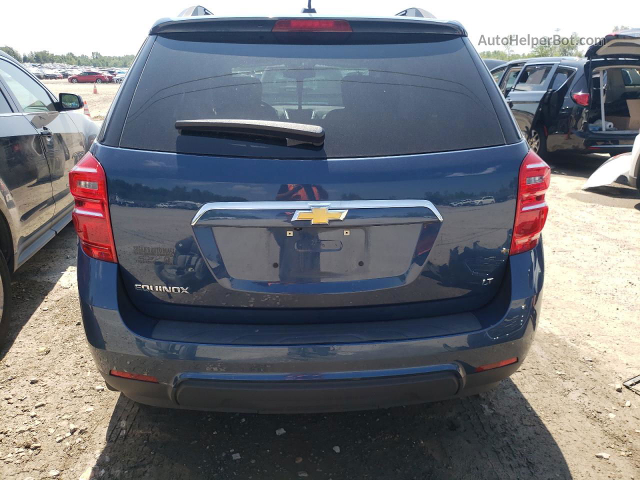 2017 Chevrolet Equinox Lt Blue vin: 2GNALCEK0H6190755