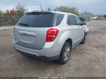 2017 Chevrolet Equinox Lt Silver vin: 2GNALCEK0H6217498