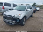 2017 Chevrolet Equinox Lt Silver vin: 2GNALCEK0H6217498