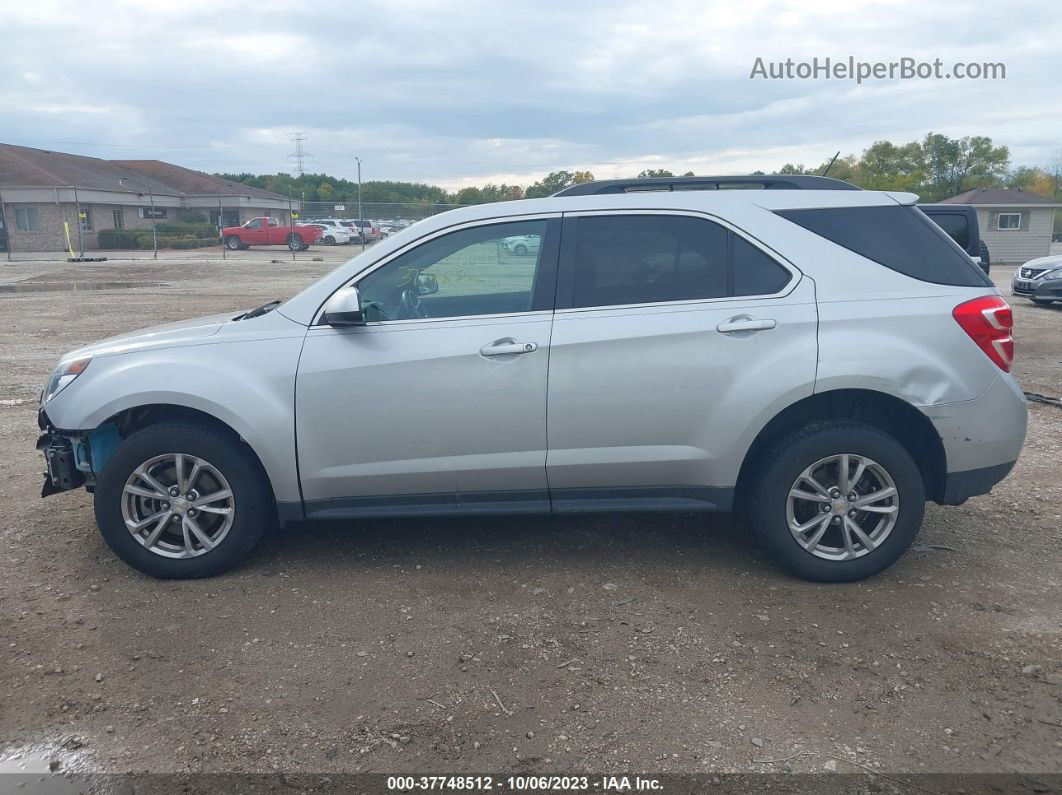 2017 Chevrolet Equinox Lt Silver vin: 2GNALCEK0H6217498