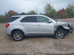 2017 Chevrolet Equinox Lt Серебряный vin: 2GNALCEK0H6217498