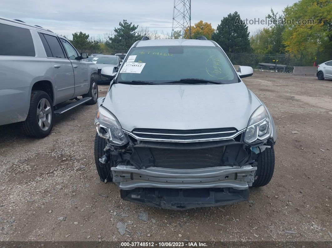 2017 Chevrolet Equinox Lt Silver vin: 2GNALCEK0H6217498