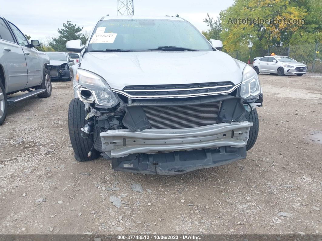 2017 Chevrolet Equinox Lt Silver vin: 2GNALCEK0H6217498