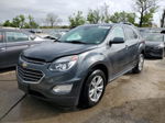 2017 Chevrolet Equinox Lt Угольный vin: 2GNALCEK0H6220644