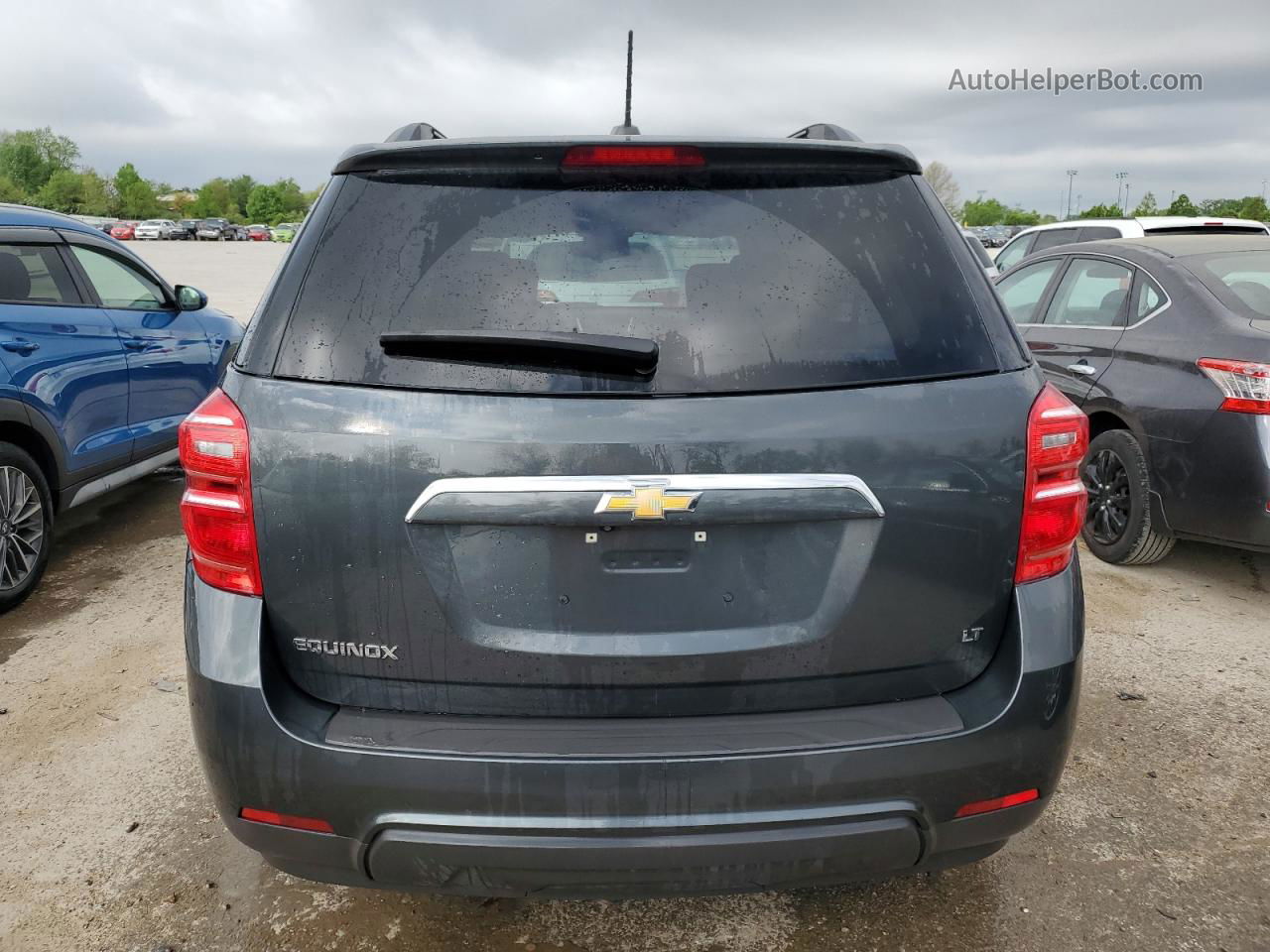 2017 Chevrolet Equinox Lt Charcoal vin: 2GNALCEK0H6220644