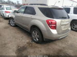 2016 Chevrolet Equinox Lt Beige vin: 2GNALCEK1G1119284