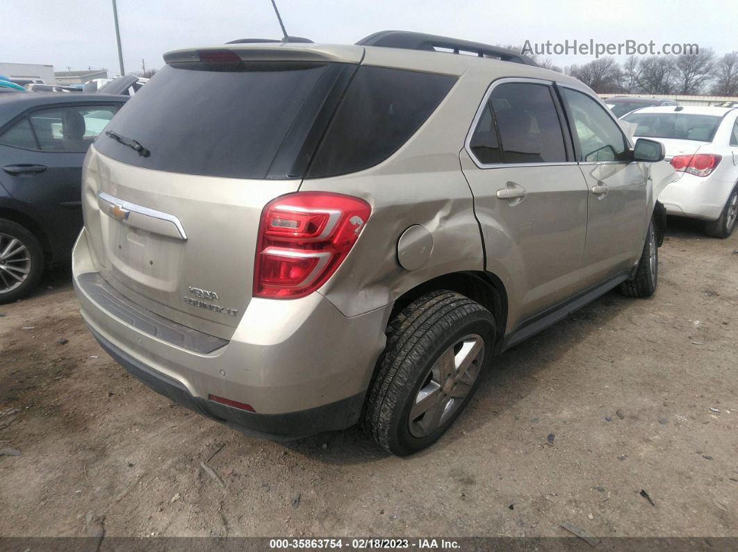 2016 Chevrolet Equinox Lt Beige vin: 2GNALCEK1G1119284