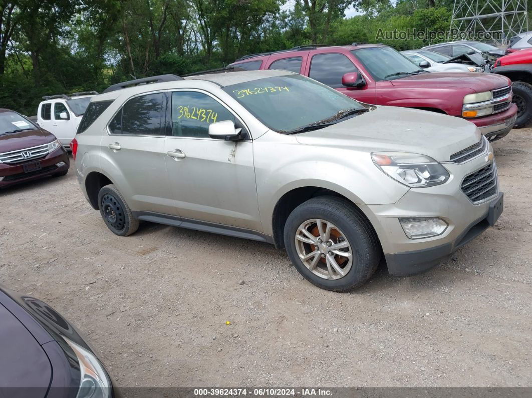 2016 Chevrolet Equinox Lt Gold vin: 2GNALCEK1G1120113