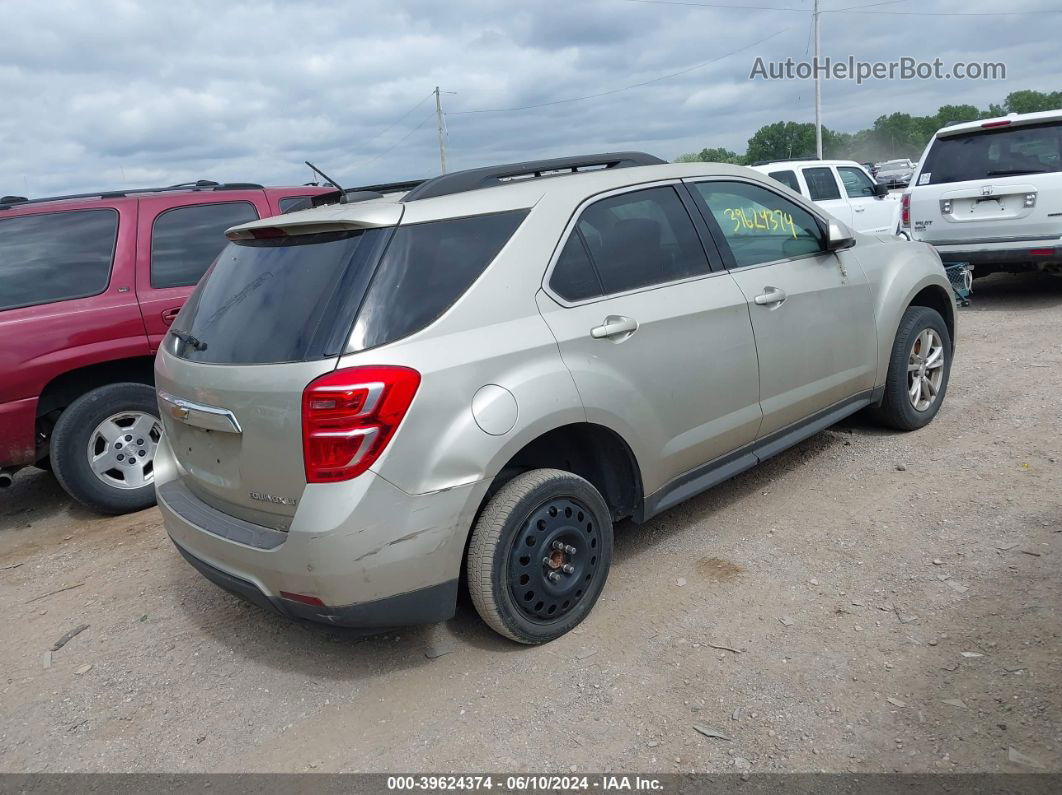 2016 Chevrolet Equinox Lt Gold vin: 2GNALCEK1G1120113