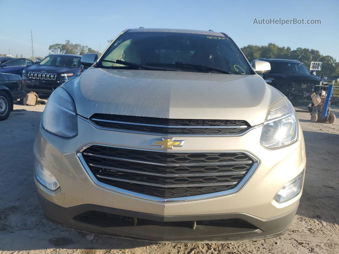 2016 Chevrolet Equinox Lt Beige vin: 2GNALCEK1G1127238