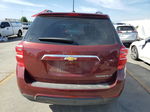 2016 Chevrolet Equinox Lt Maroon vin: 2GNALCEK1G1130530