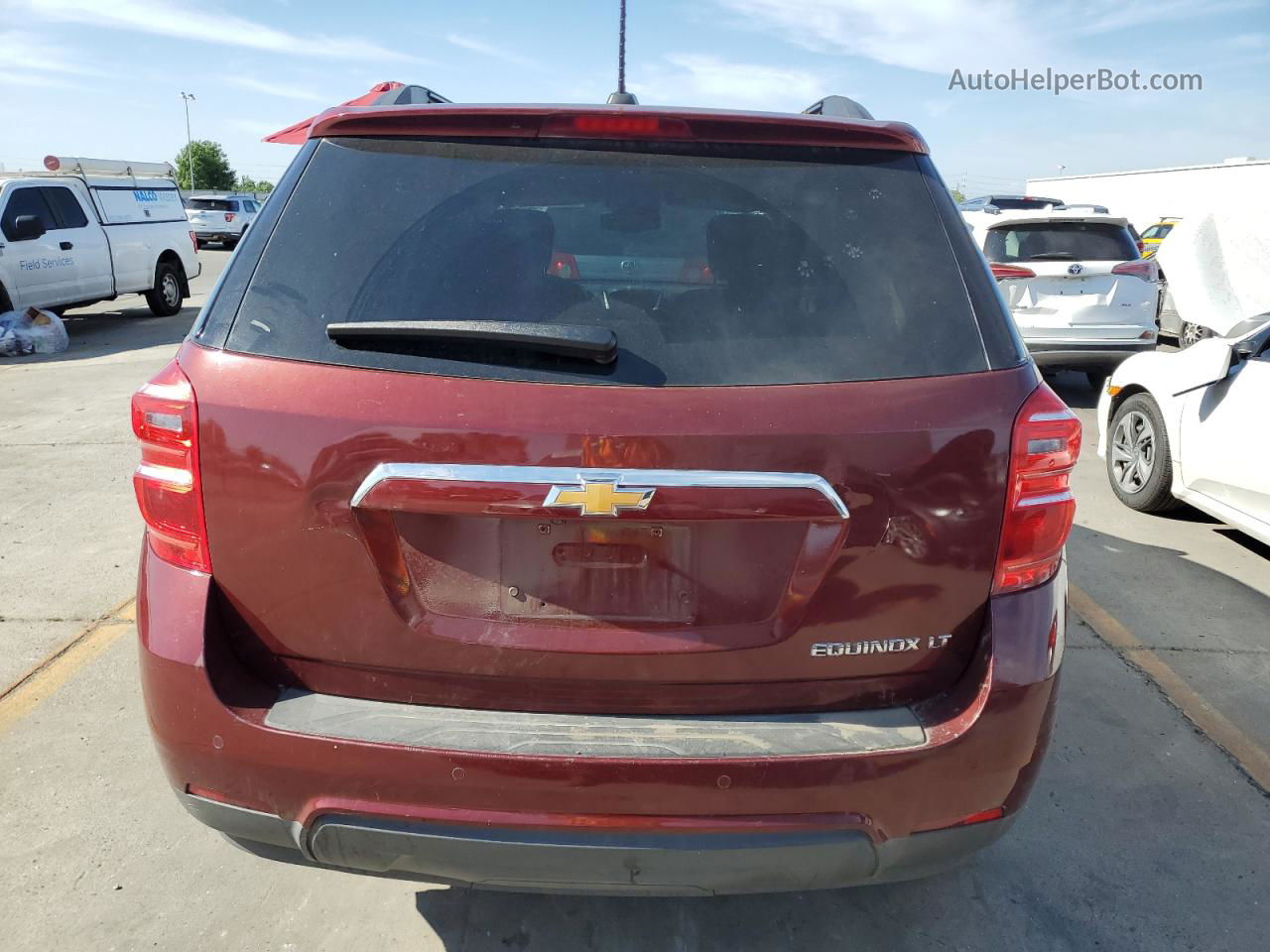 2016 Chevrolet Equinox Lt Maroon vin: 2GNALCEK1G1130530