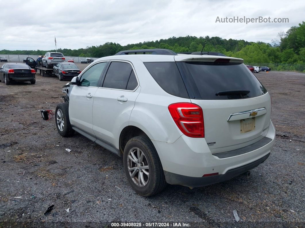 2016 Chevrolet Equinox Lt White vin: 2GNALCEK1G1149529