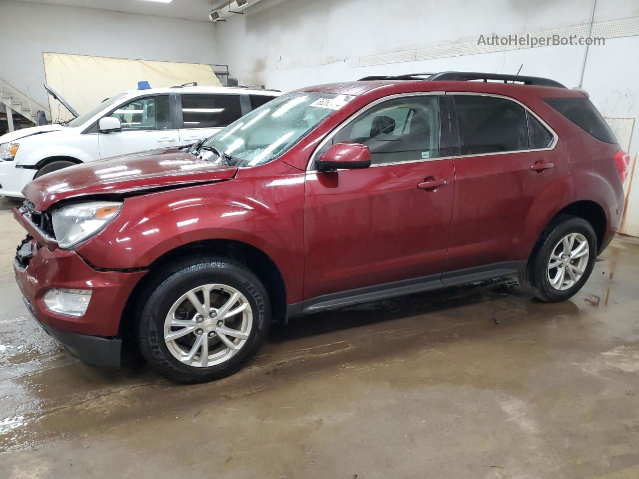 2016 Chevrolet Equinox Lt Maroon vin: 2GNALCEK1G1179999