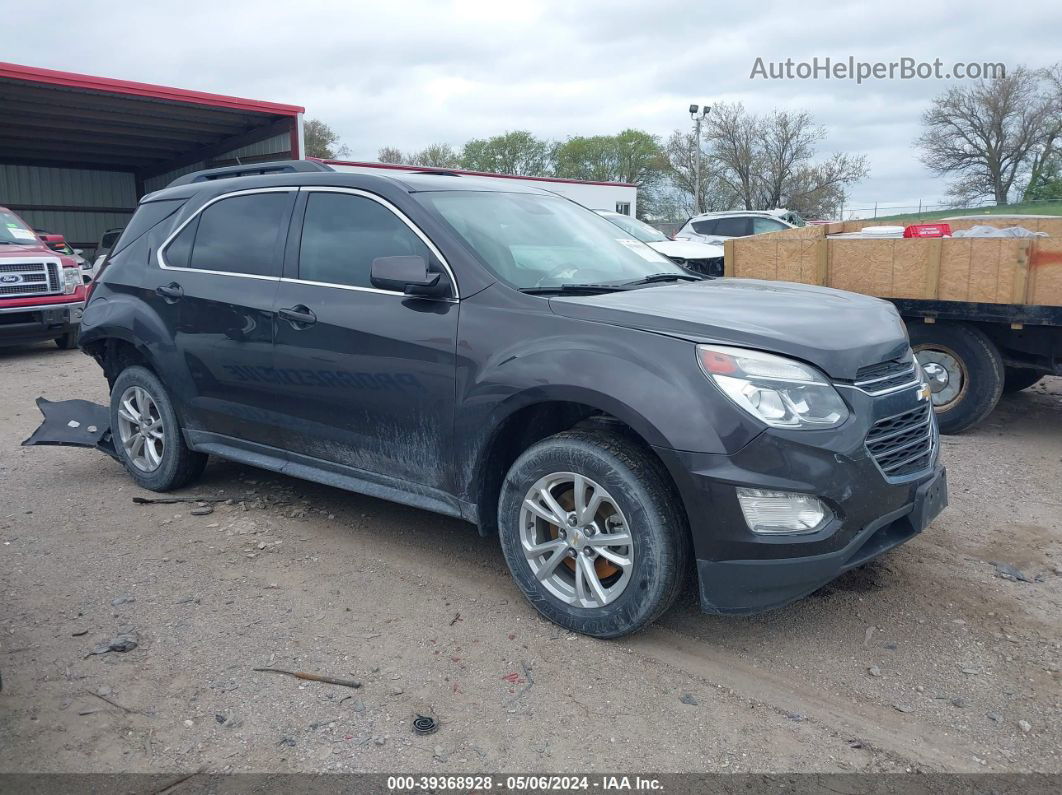 2016 Chevrolet Equinox Lt Gray vin: 2GNALCEK1G6290975