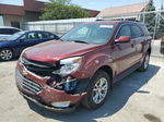 2017 Chevrolet Equinox Lt Red vin: 2GNALCEK1H1506676