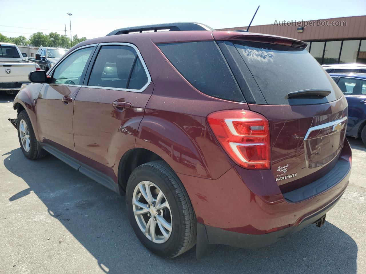 2017 Chevrolet Equinox Lt Red vin: 2GNALCEK1H1506676