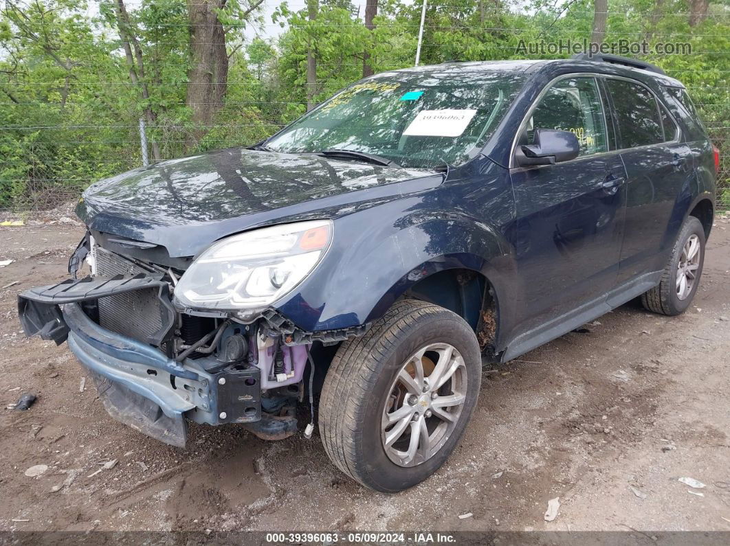 2017 Chevrolet Equinox Lt Dark Blue vin: 2GNALCEK1H1509254