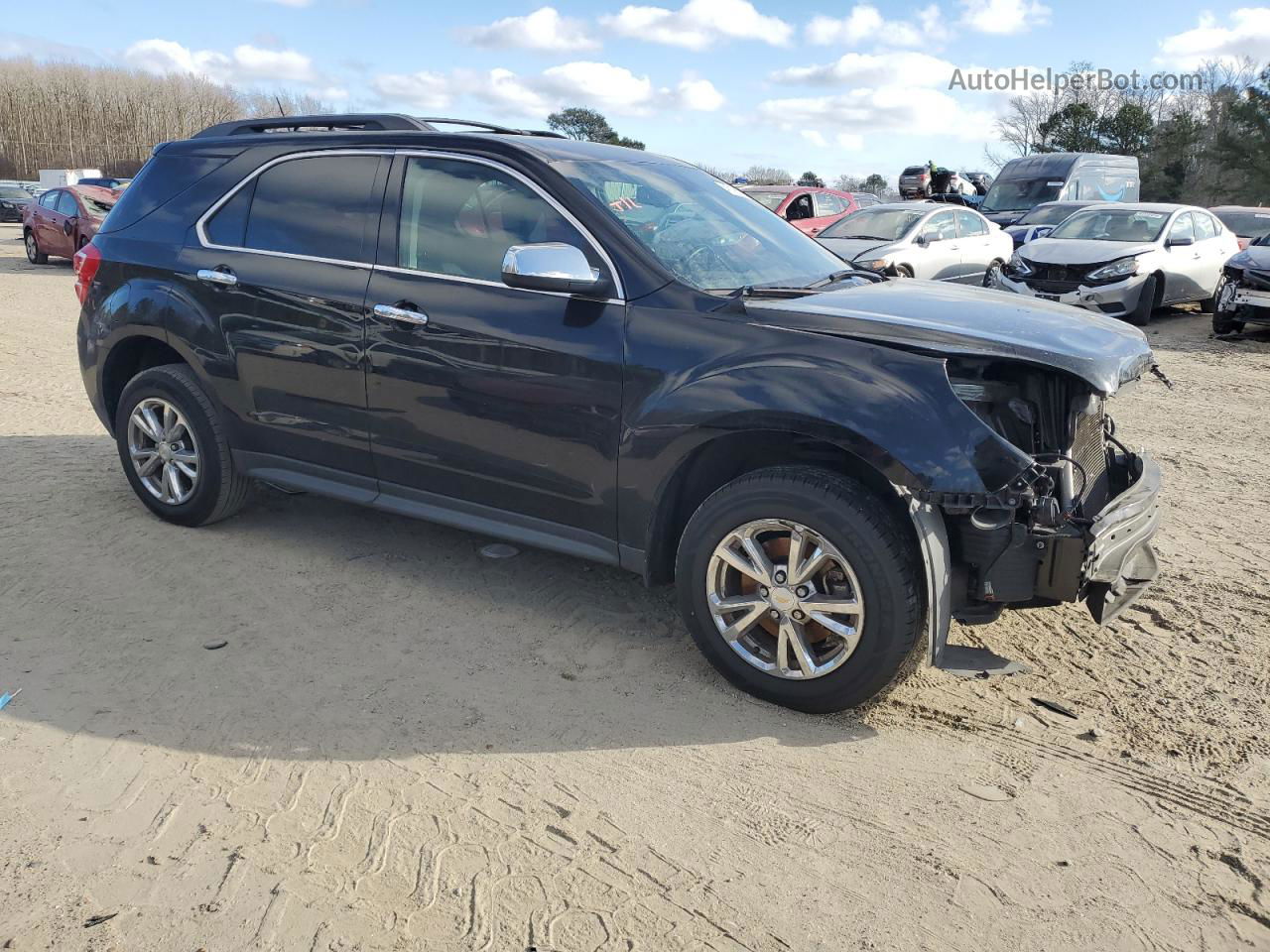 2017 Chevrolet Equinox Lt Black vin: 2GNALCEK1H1542612