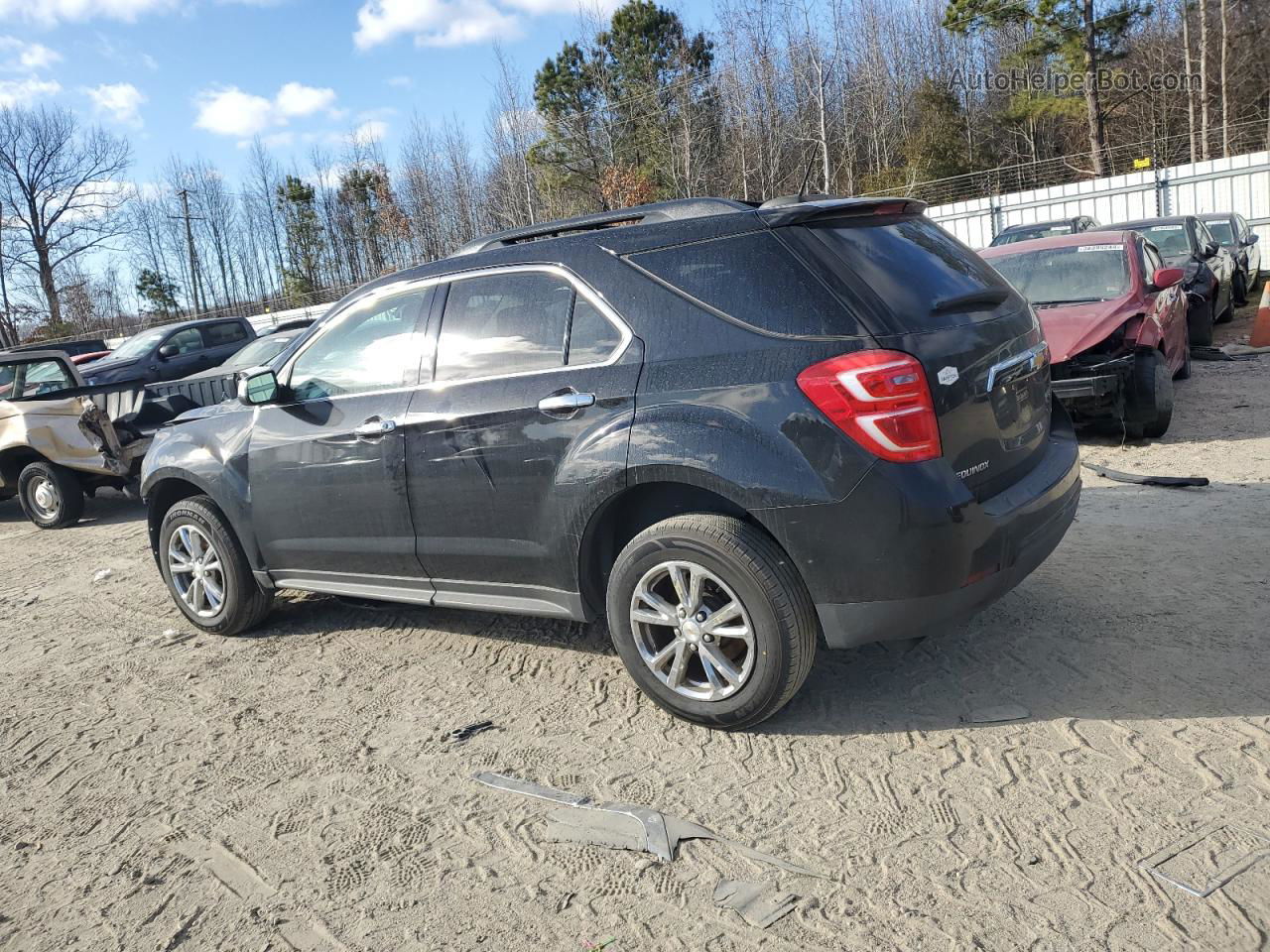 2017 Chevrolet Equinox Lt Black vin: 2GNALCEK1H1542612