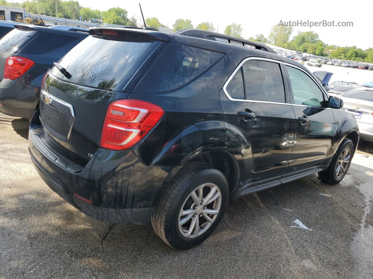 2017 Chevrolet Equinox Lt Black vin: 2GNALCEK1H6109150