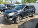 2017 Chevrolet Equinox Lt Black vin: 2GNALCEK1H6109150