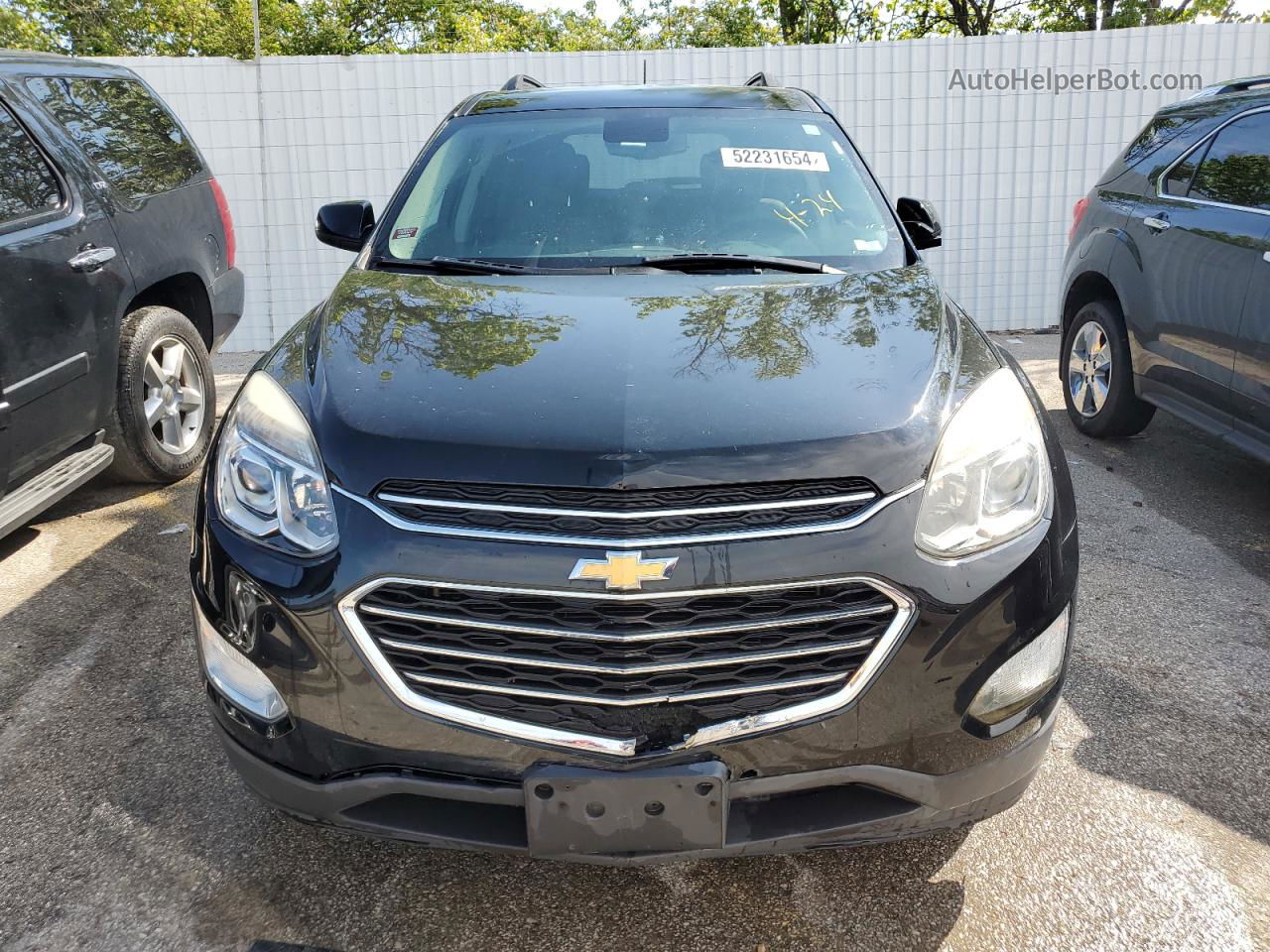 2017 Chevrolet Equinox Lt Black vin: 2GNALCEK1H6109150