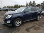 2017 Chevrolet Equinox Lt Blue vin: 2GNALCEK1H6118317