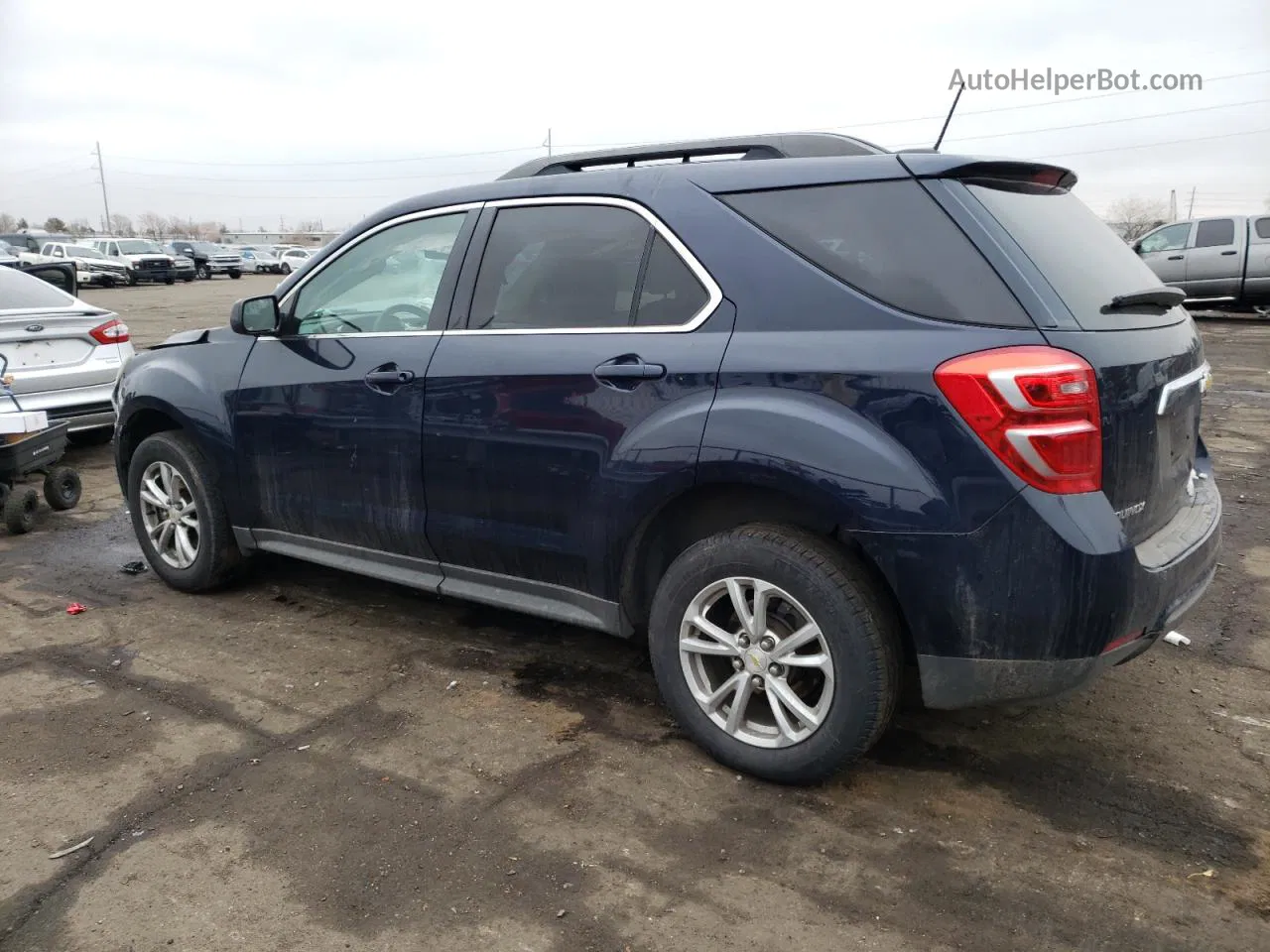 2017 Chevrolet Equinox Lt Blue vin: 2GNALCEK1H6118317