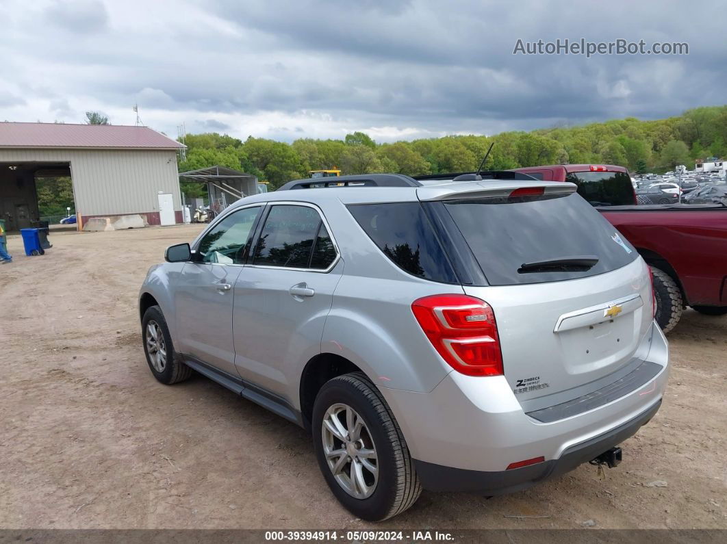 2017 Chevrolet Equinox Lt Silver vin: 2GNALCEK1H6168117