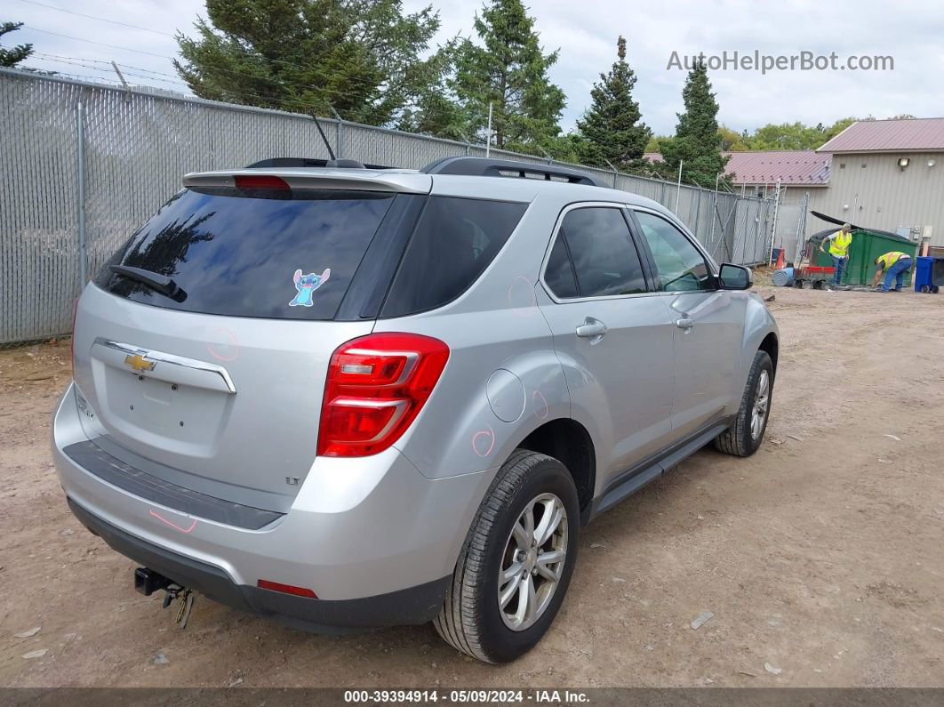 2017 Chevrolet Equinox Lt Silver vin: 2GNALCEK1H6168117