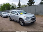 2017 Chevrolet Equinox Lt Silver vin: 2GNALCEK1H6168117