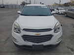 2017 Chevrolet Equinox Lt White vin: 2GNALCEK1H6179408