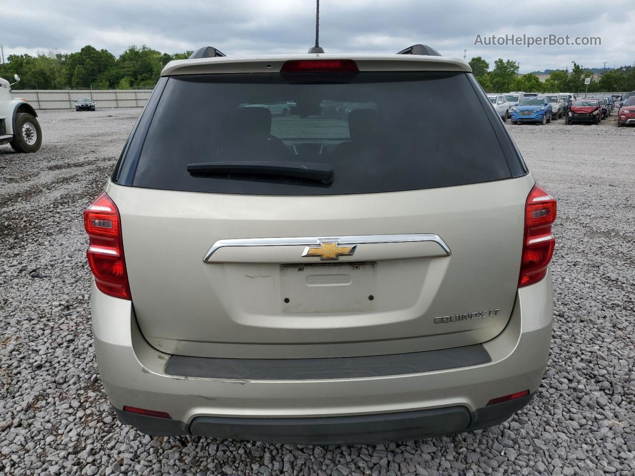 2016 Chevrolet Equinox Lt Beige vin: 2GNALCEK2G1113753