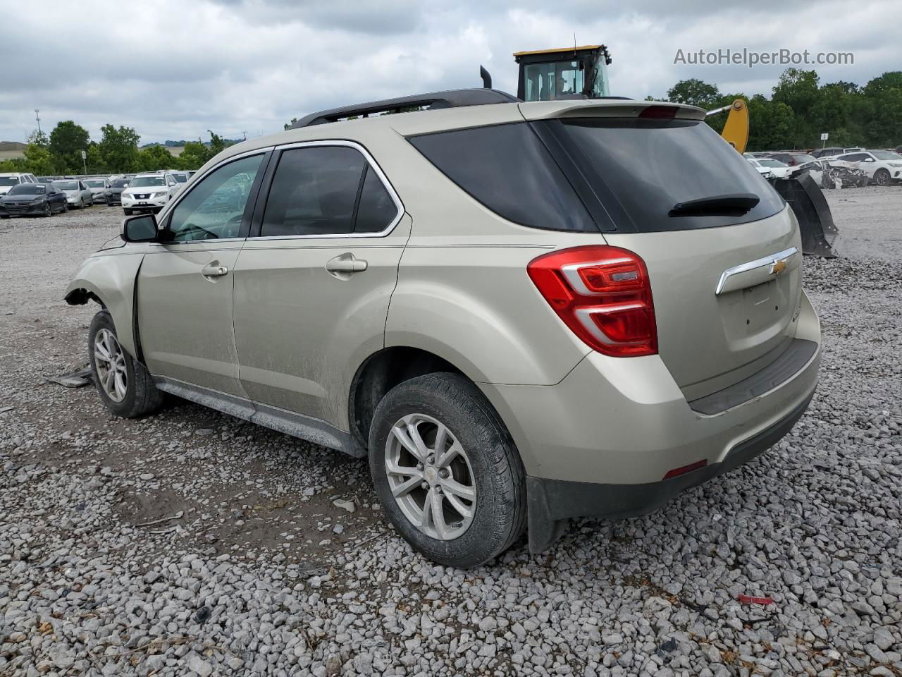 2016 Chevrolet Equinox Lt Beige vin: 2GNALCEK2G1113753