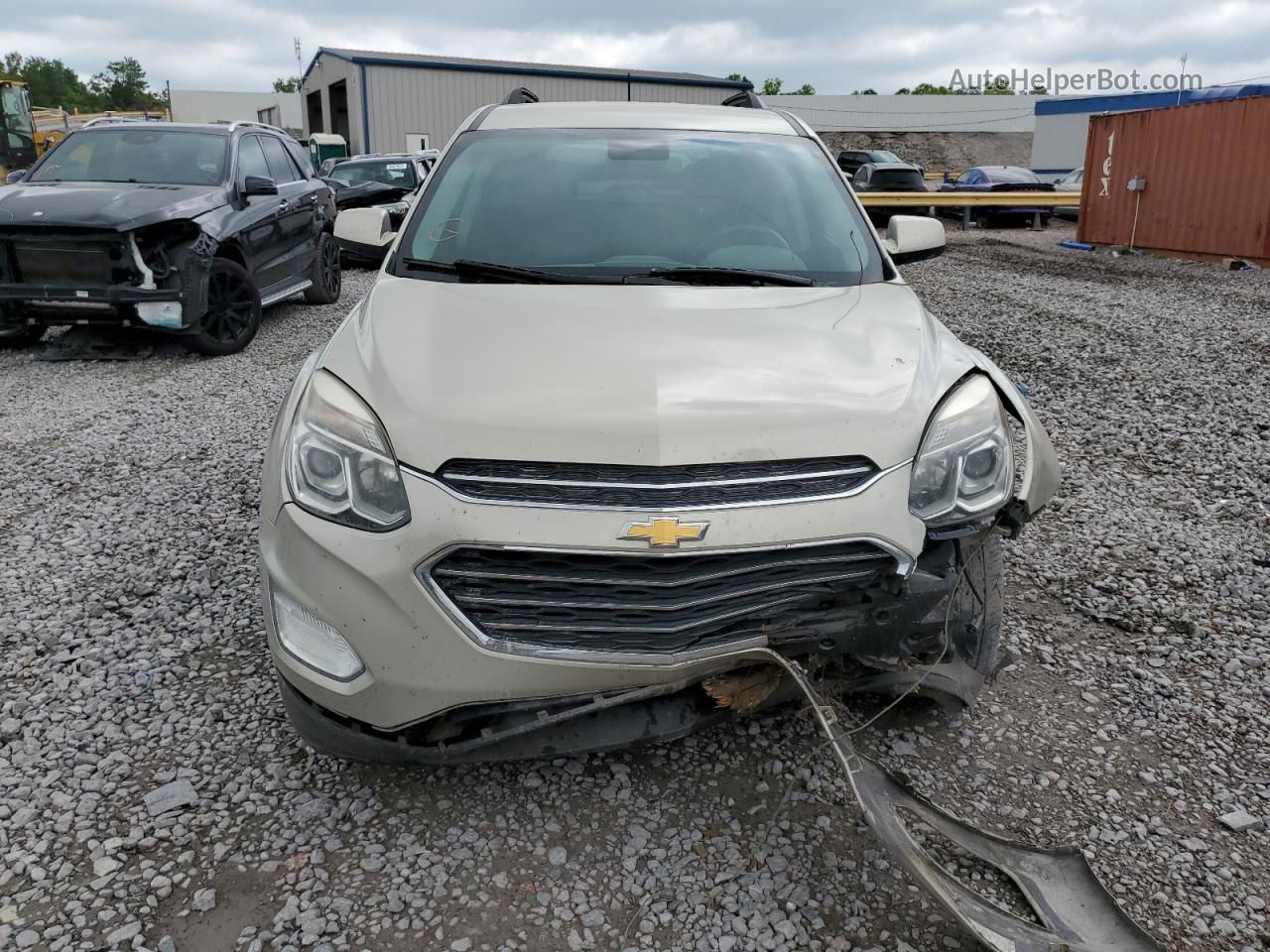 2016 Chevrolet Equinox Lt Beige vin: 2GNALCEK2G1113753